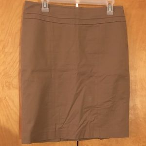 Camel Pencil Skirt